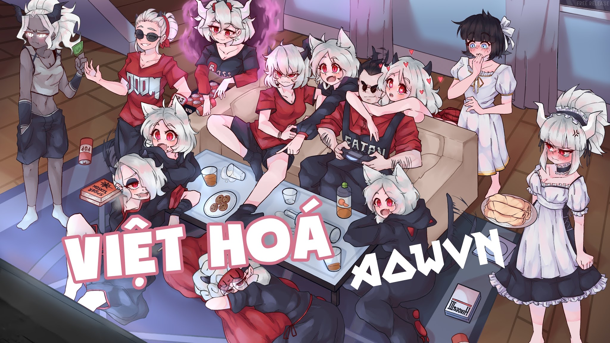  Helltaker Việt Hoá v2.0 + DLC | Game PC - Đường tới Harem